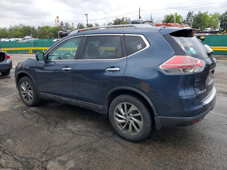2015 Nissan VIN 5N1AT2MV8FC812081 COPART salvage auction — REAR END, CO - PUBLIC - SALVAGE TITLE (P), sold $1,600 on 2026-07-02 (photo 2)