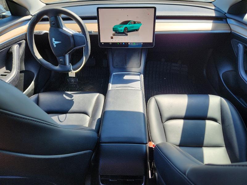 2023 Tesla Model 3 VIN 5YJ3E1EA8PF670798 COPART salvage auction — FRONT END, Nj - Cert Of Title-Salvage, sold $6,400 on 2026-07-08 (photo 8)