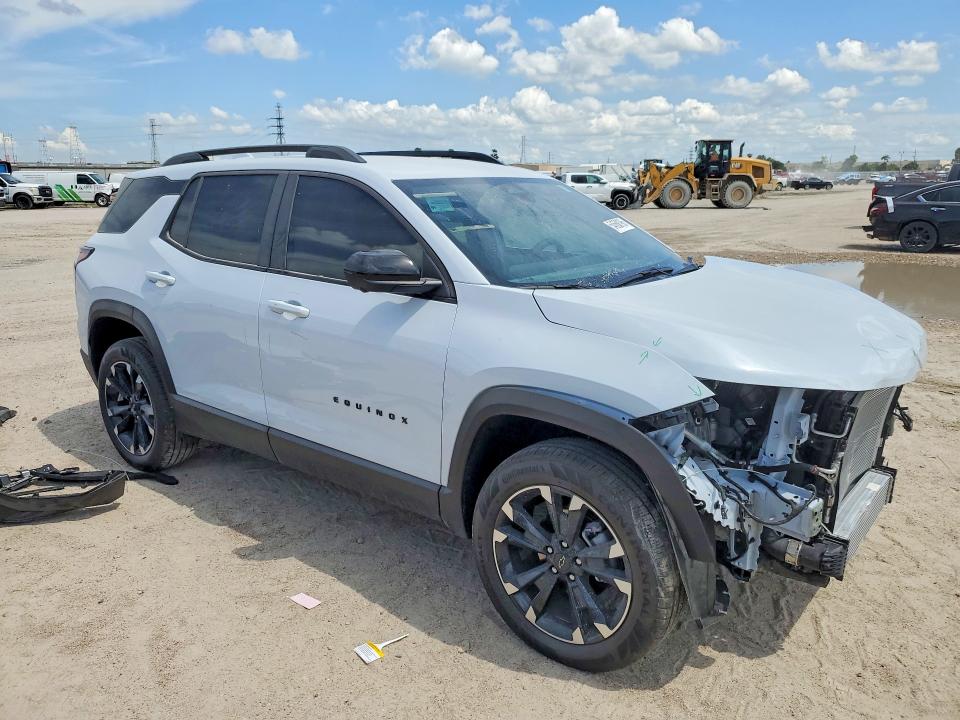 2026 Chevrolet Equinox VIN 3GNAXLEG0TL395108 COPART salvage auction — FRONT END, TX - SALVAGE VEHICLE TITLE, sold $11,000 on 2026-08-21 (photo 4)