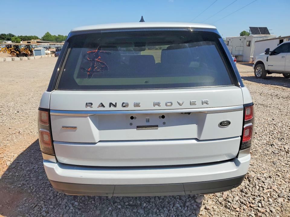 2019 Land rover RANGE ROVER VIN SALGS2RE0KA530428 COPART salvage auction — MINOR DENT/SCRATCHES, Ok - Certificate Of Title (P), sold $17,500 on 2026-07-28 (photo 6)