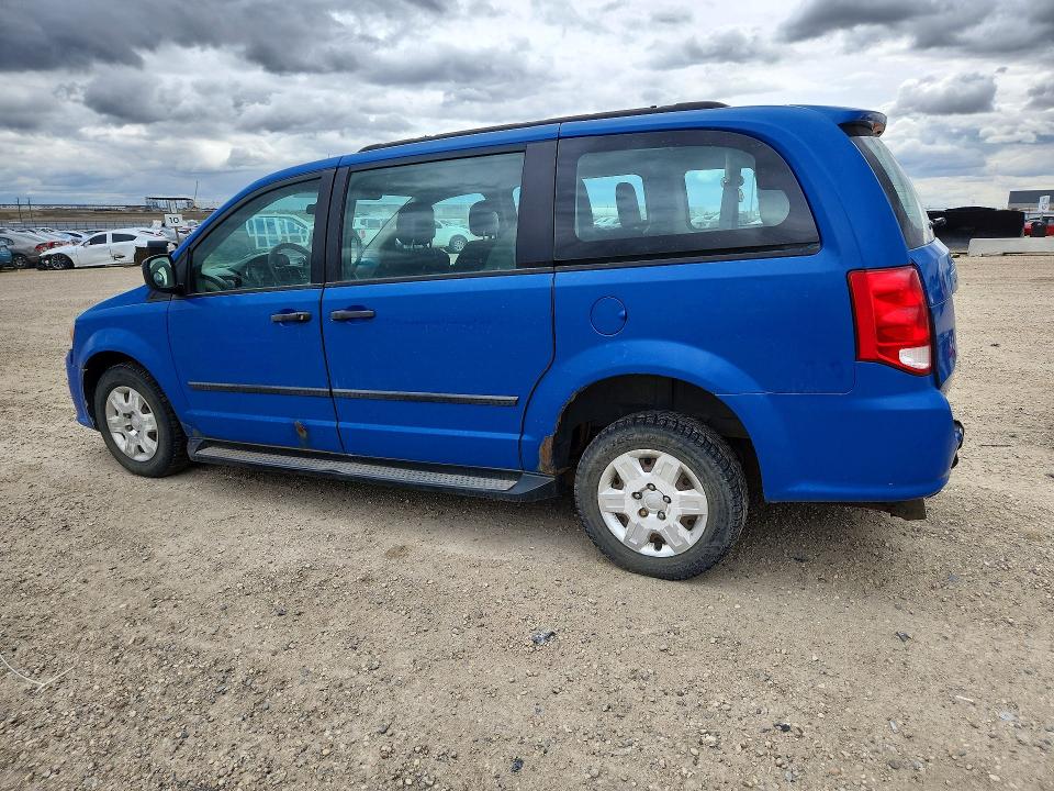 2012 Dodge Grand caravan VIN 2C4RDGBG2CR271912 COPART salvage auction — FRONT END, Ab - Bos - Active, sold $475 on 2026-07-09 (photo 2)