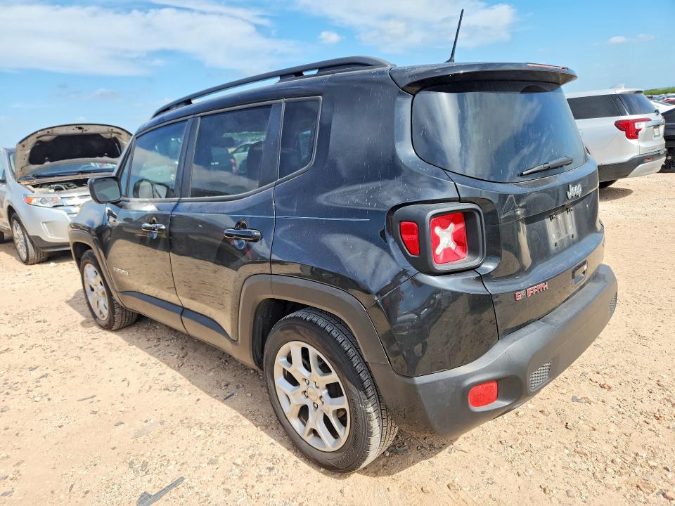 2018 Jeep Renegade VIN ZACCJABB9JPH28815 COPART salvage auction — MECHANICAL, Tx - Salvage Vehicle Title, sold $2,250 on 2026-07-16 (photo 2)