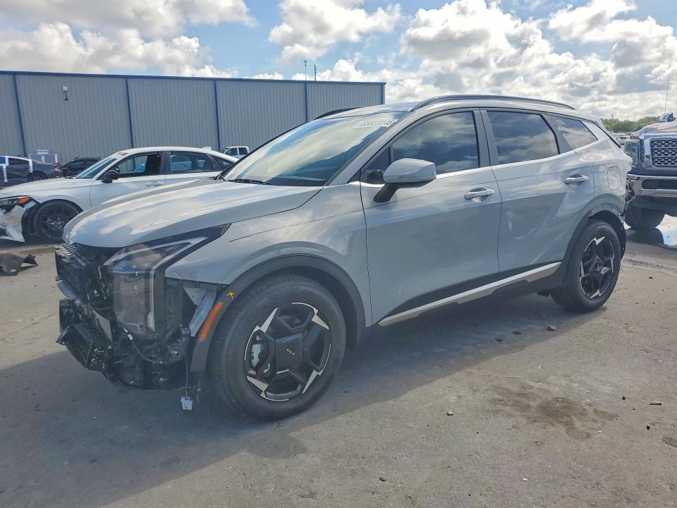 2026 Kia Sportage VIN 5XYK33DF9TG389882 COPART salvage auction — REAR END, Fl - Cert Of Title Slvg Rebuildable, sold $12,300 on 2026-07-13 (photo 1)