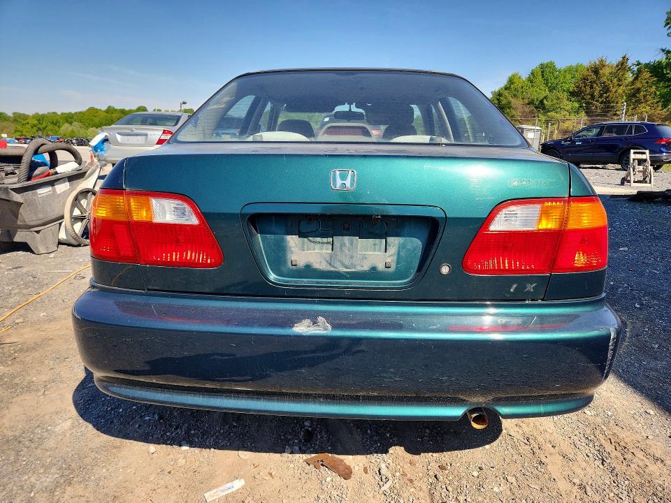 2000 Honda Civic VIN JHMEJ667XYS004579 COPART salvage auction — SIDE, Pa - Cert Of Title, sold $350 on 2026-07-20 (photo 6)