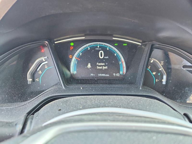 2020 Honda VIN 2HGFC2F6XLH596180 COPART salvage auction — REAR END, Tx - Salvage Vehicle Title, sold $4,050 on 2026-07-02 (photo 9)