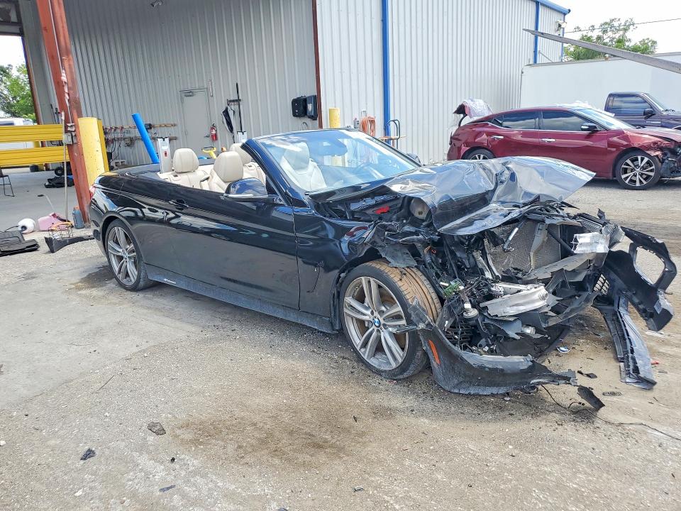2016 BMW 4er VIN WBA3T3C56G5A41369 COPART salvage auction — FRONT END, Sc - Cert Of Title-Salvage, sold $800 on 2026-07-31 (photo 4)