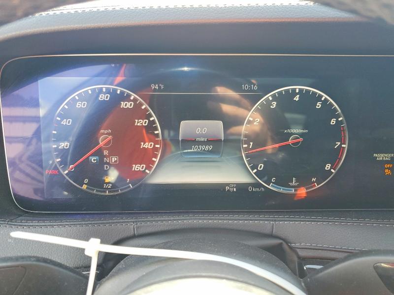 2019 Mercedes-benz S-klasse VIN WDDUG6EB5KA431219 COPART salvage auction — FRONT END, FL - CERT OF TITLE SLVG REBUILDABLE, sold $1,500 on 2026-07-27 (photo 9)