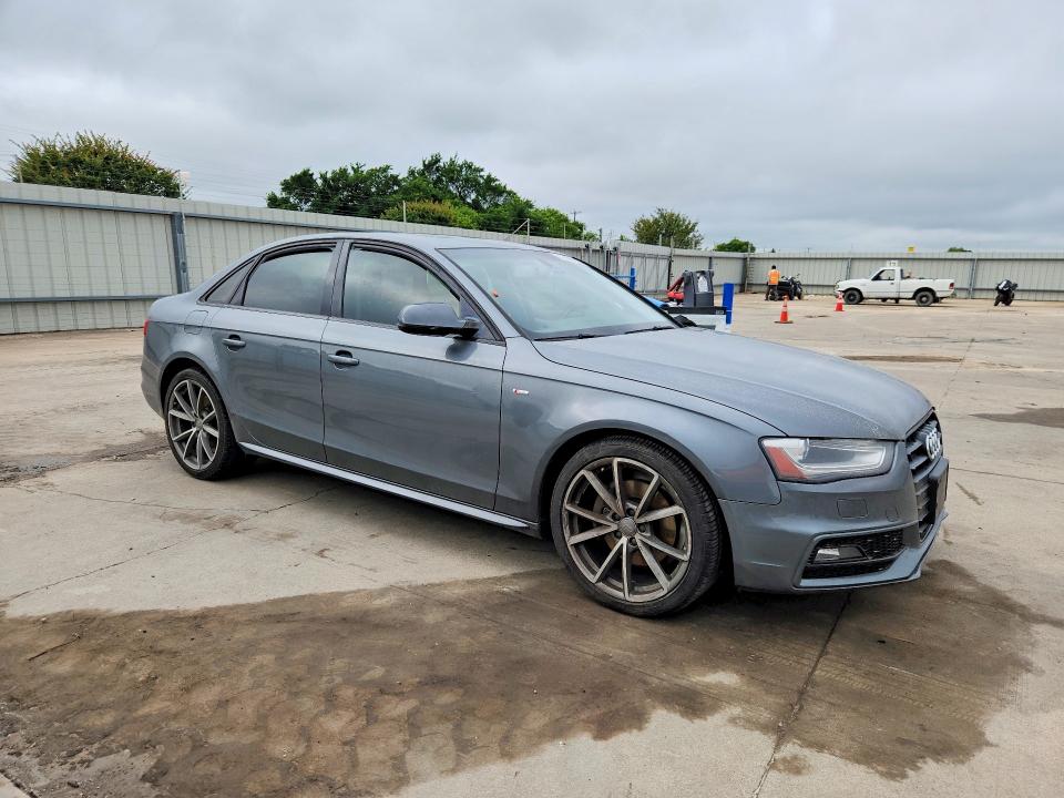 2016 Audi VIN WAUAFAFL8GN013762 COPART salvage auction — FRONT END, Tx - Salvage Vehicle Title, sold $900 on 2026-07-09 (photo 4)