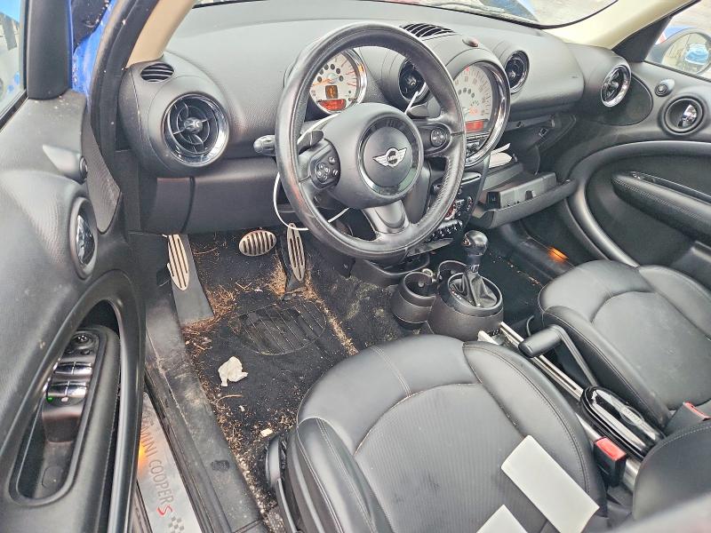 2013 Mini Cooper VIN WMWZC5C51DWP31460 COPART salvage auction — HAIL, Mo - Salvage Certificate Of Title, sold $575 on 2026-07-04 (photo 8)