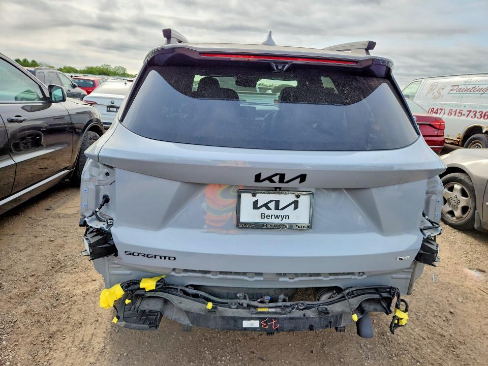 2025 Kia VIN 5XYRKDJF0SG317978 COPART salvage auction — FRONT END, Id - Salvage Certificate Of Title, sold $325 on 2026-07-21 (photo 6)