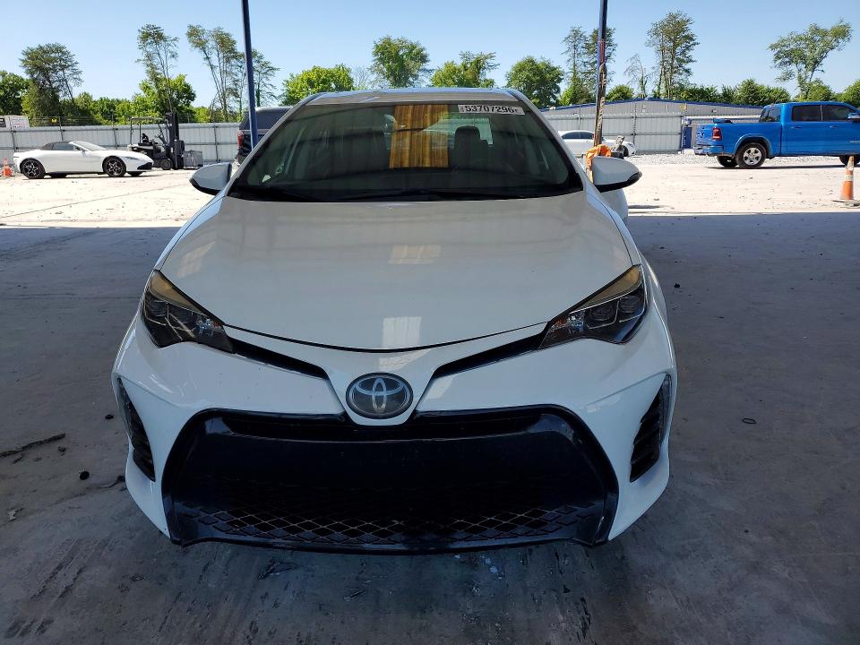 2018 Toyota Corolla VIN 5YFBURHE1JP847120 COPART salvage auction — REAR END, GA - CERT OF TITLE-SALVAGE, sold $4,050 on 2026-07-30 (photo 5)