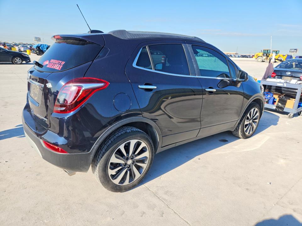 2022 Buick Encore VIN KL4CJASM2NB547261 COPART salvage auction — HAIL, Tx - Certificate Of Title, sold $7,000 on 2026-07-31 (photo 3)