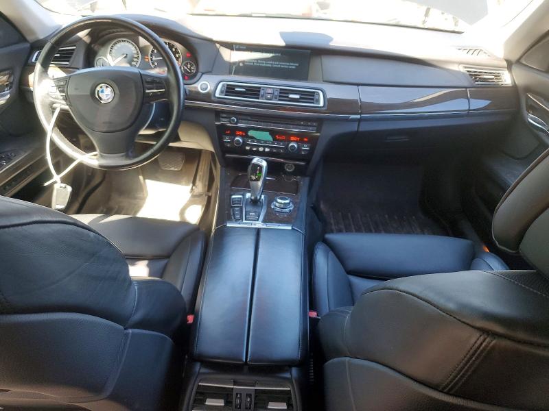 2010 BMW 7 series VIN WBAKC8C54AC431427 COPART salvage auction — REAR END, On - Permit Salvage, sold $2,000 on 2026-08-04 (photo 8)