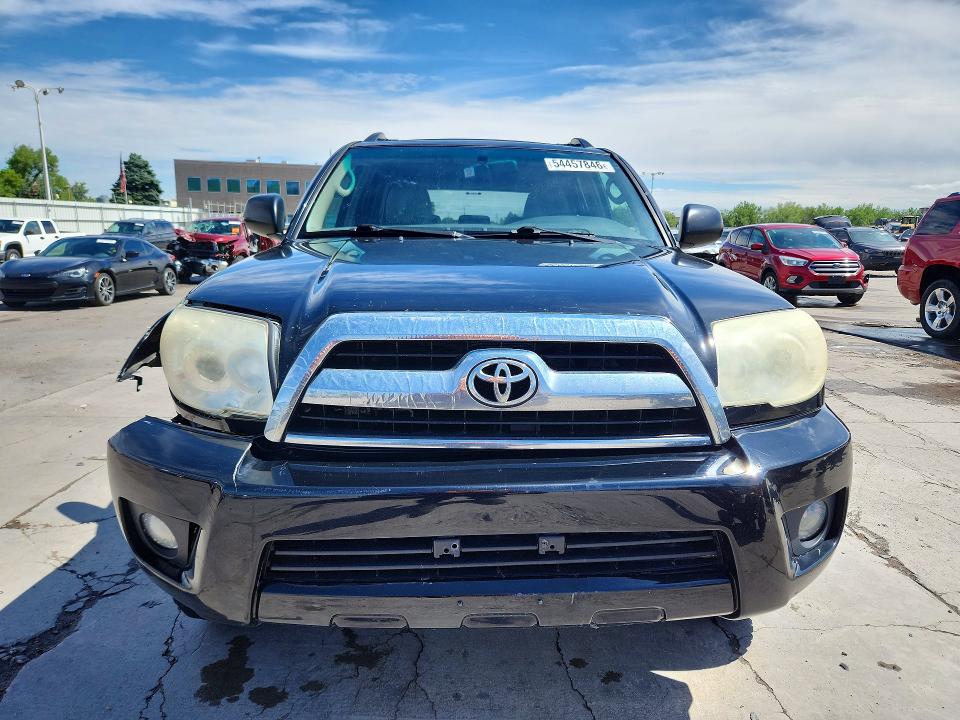 2008 Toyota 4runner VIN JTEBU14R18K024217 COPART salvage auction — FRONT END, Co - Public - Salvage Title, sold $5,400 on 2026-07-13 (photo 5)
