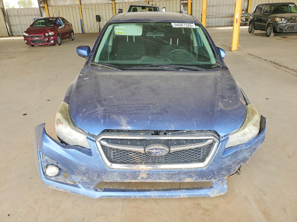2015 Subaru Impreza VIN JF1GJAK65FH019730 COPART salvage auction — FRONT END, Az - Cert Of Title - Salvage, sold $300 on 2026-07-20 (photo 5)