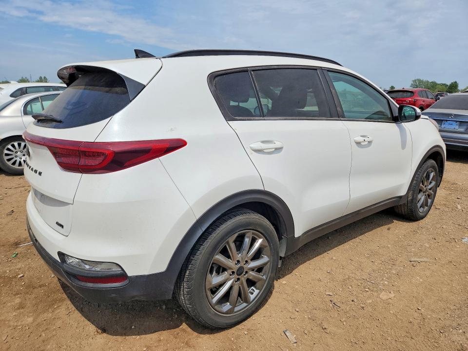 2022 Kia VIN KNDP6CAC7N7022275 COPART salvage auction — FRONT END, Il - Salvage Certificate, sold $4,100 on 2026-07-28 (photo 3)