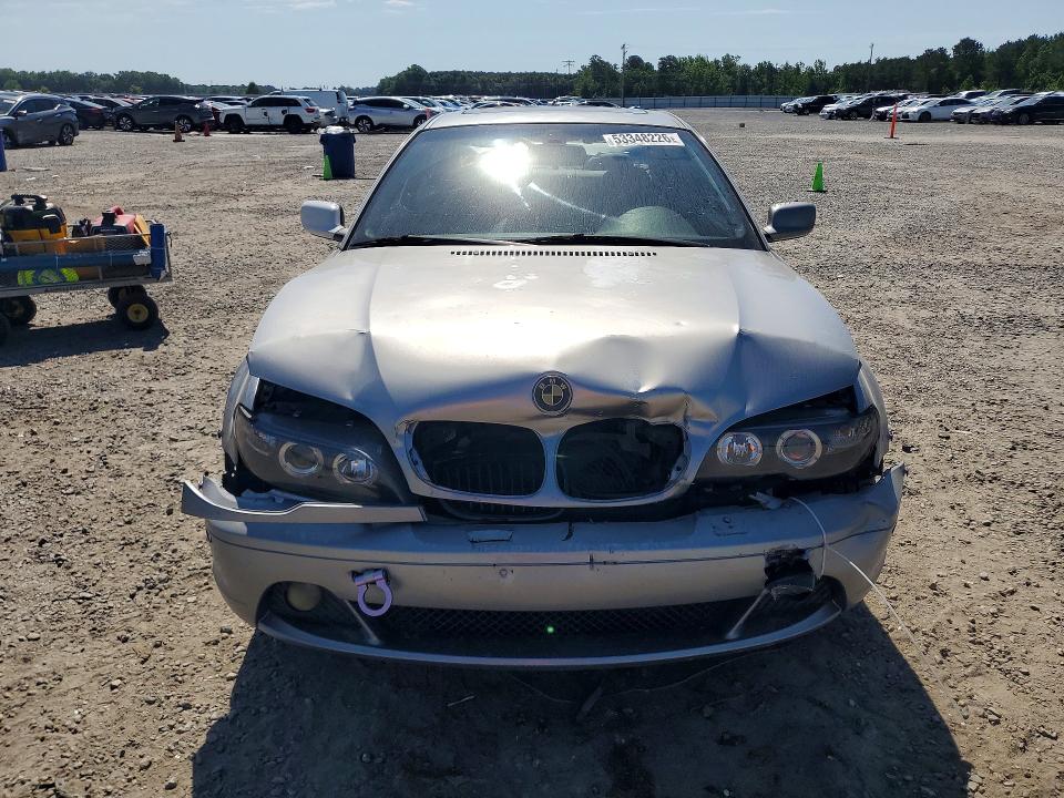 2005 BMW 3 series VIN WBABD33425PL06917 COPART salvage auction — REAR END, Nc - Salvage Certificate Of Title, sold $250 on 2026-08-03 (photo 9)