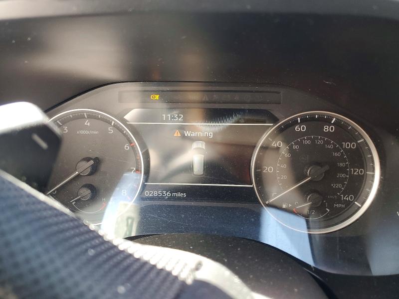 2023 Mitsubishi Outlander VIN JA4J3UA89PZ052055 COPART salvage auction — FRONT END, Nc - Salvage Certificate Of Title, sold $4,100 on 2026-07-09 (photo 9)