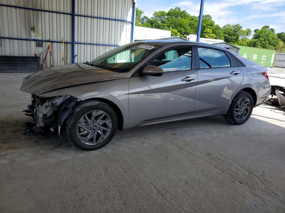 2024 Hyundai Elantra VIN KMHLM4DG8RU726447 COPART salvage auction — FRONT END, GA - CERT OF TITLE-SALVAGE, sold $4,350 on 2026-07-30 (photo 1)
