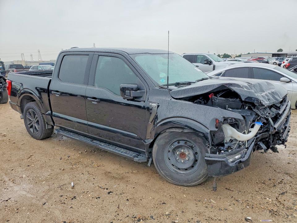 2022 Ford F-150 VIN 1FTEW1C83NFA26561 COPART salvage auction — FRONT END, Tx - Certificate Of Title, sold $11,600 on 2026-07-31 (photo 4)