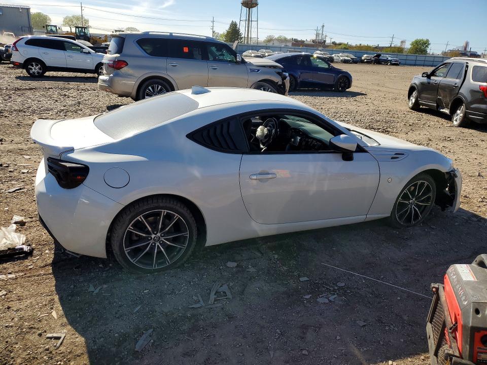 2017 Toyota Gt86 VIN JF1ZNAA13H8703469 COPART salvage auction — FRONT END, Il - Salvage Certificate, sold $5,200 on 2026-07-08 (photo 3)
