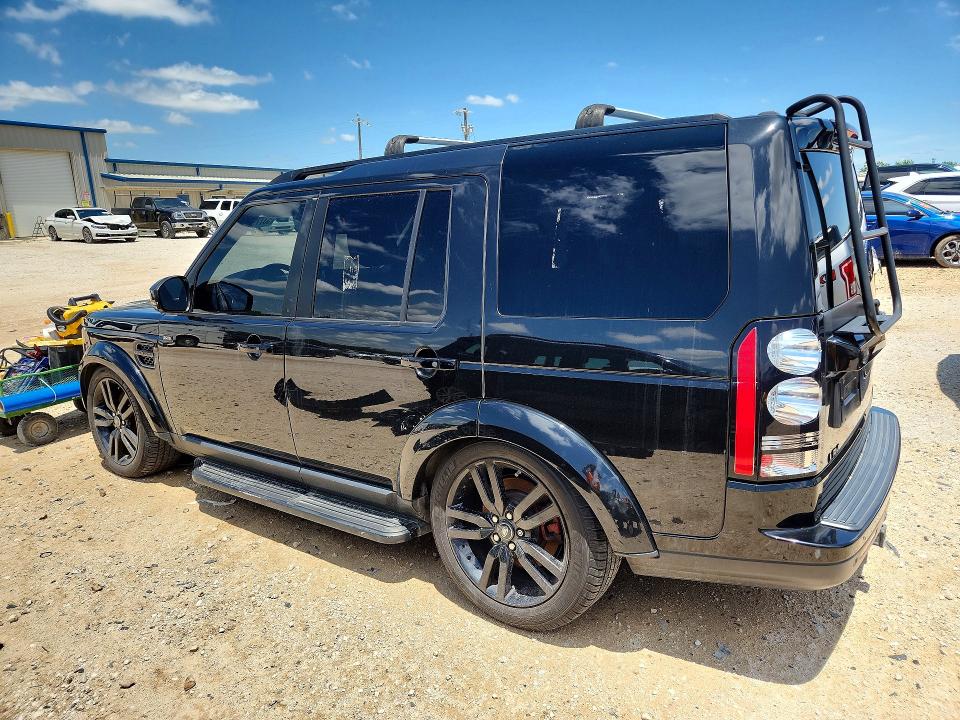 2016 Land rover Lr4 VIN SALAG2V62GA801650 COPART salvage auction — MINOR DENT/SCRATCHES, Tx - Dealer Only Clean Title (P), sold $2,450 on 2026-07-09 (photo 2)