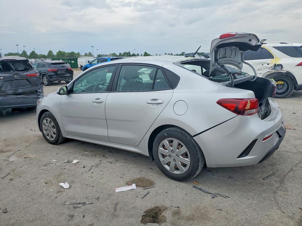 2021 Kia Rio VIN 3KPA24AD5ME366234 COPART salvage auction — REAR END, Mo - Salvage Certificate Of Title, sold $3,000 on 2026-07-10 (photo 2)