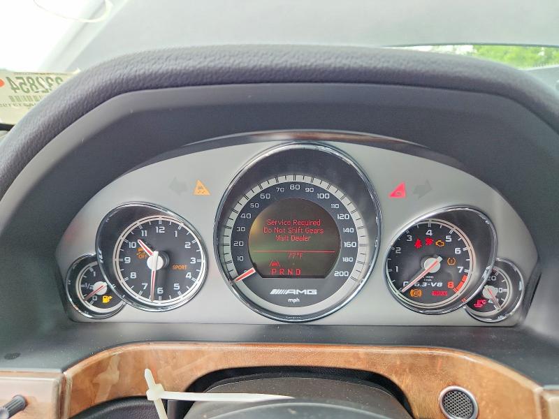 2011 Mercedes-benz E-class VIN WDDHF7HB0BA313195 COPART salvage auction — MINOR DENT/SCRATCHES, Nc - Certificate Of Title (P), sold $8,300 on 2026-08-19 (photo 9)