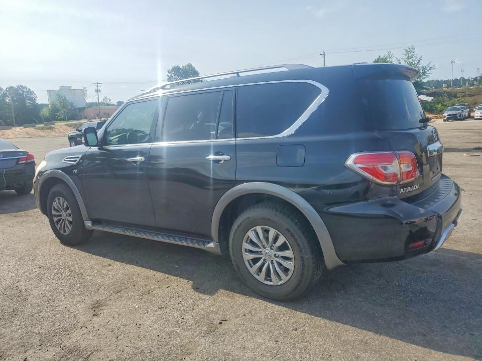 2017 Nissan Armada VIN JN8AY2ND3H9001398 COPART salvage auction — FRONT END, Sc - Cert Of Title-Salvage, sold $3,150 on 2026-07-10 (photo 2)