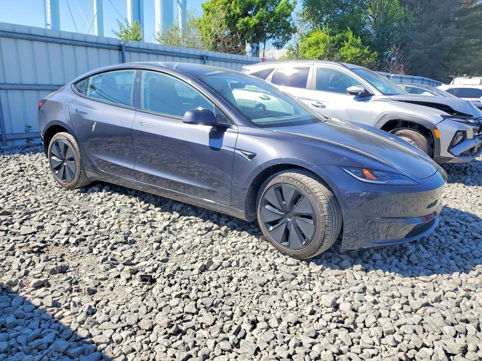 2025 Tesla Model 3 VIN 5YJ3E1EA7SF996696 COPART salvage auction — REAR END, Nj - Cert Of Title-Salvage, sold $14,000 on 2026-07-13 (photo 4)