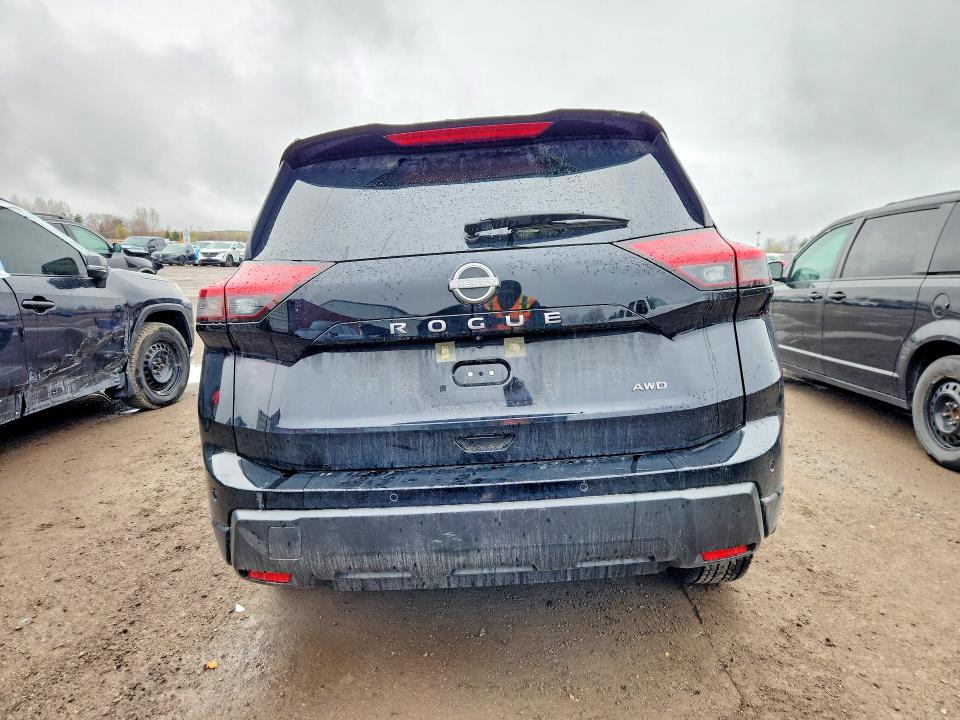 2025 Nissan Rogue VIN JN8BT3AB2SW413625 COPART salvage auction — SIDE, ON - PERMIT NO BRAND - UNFIT, sold $12,700 on 2026-07-07 (photo 6)