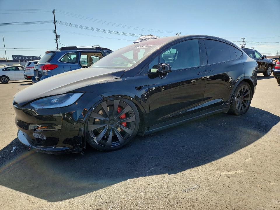 2025 Tesla VIN 7SAXCBE67SF468104 COPART salvage auction — FRONT END, Ca - Salvage Certificate, sold $37,250 on 2026-07-27 (photo 1)