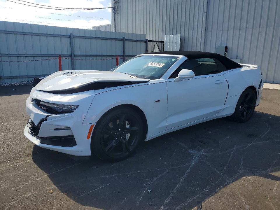 2022 Chevrolet Camaro VIN 1G1FF3D72N0101025 COPART salvage auction — FRONT END, Fl - Certificate Of Destruction, sold $8,900 on 2026-07-06 (photo 1)