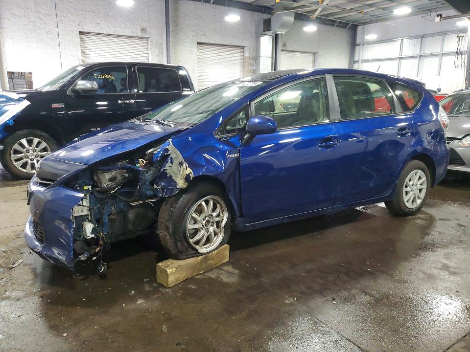 2014 Toyota Prius VIN JTDZN3EU5E3362885 COPART salvage auction — FRONT END, Mn - Cert Of Title-Salvage, sold $2,650 on 2026-07-02 (photo 1)