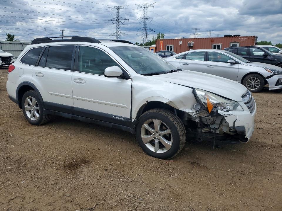 2014 Subaru Outback VIN 4S4BRBLC4E3296092 COPART salvage auction — FRONT END, Il - Salvage Certificate, sold $350 on 2026-07-09 (photo 4)