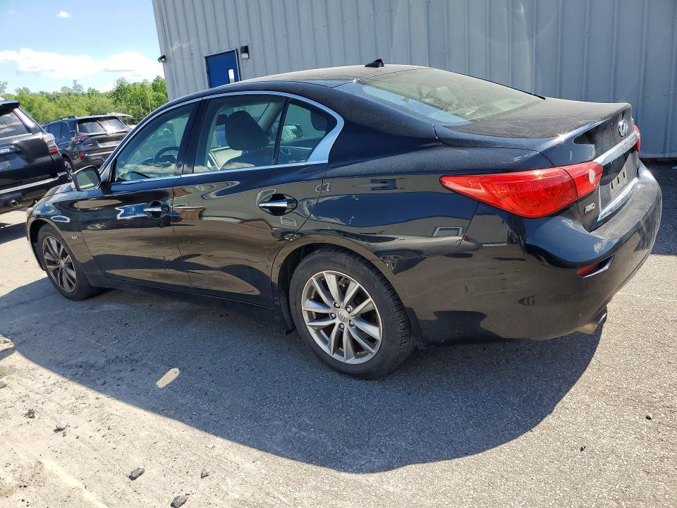 2017 Infiniti VIN JN1EV7AR4HM831554 COPART salvage auction — FRONT END, Pa - Certificate Of Salvage, sold $1,500 on 2026-07-02 (photo 2)