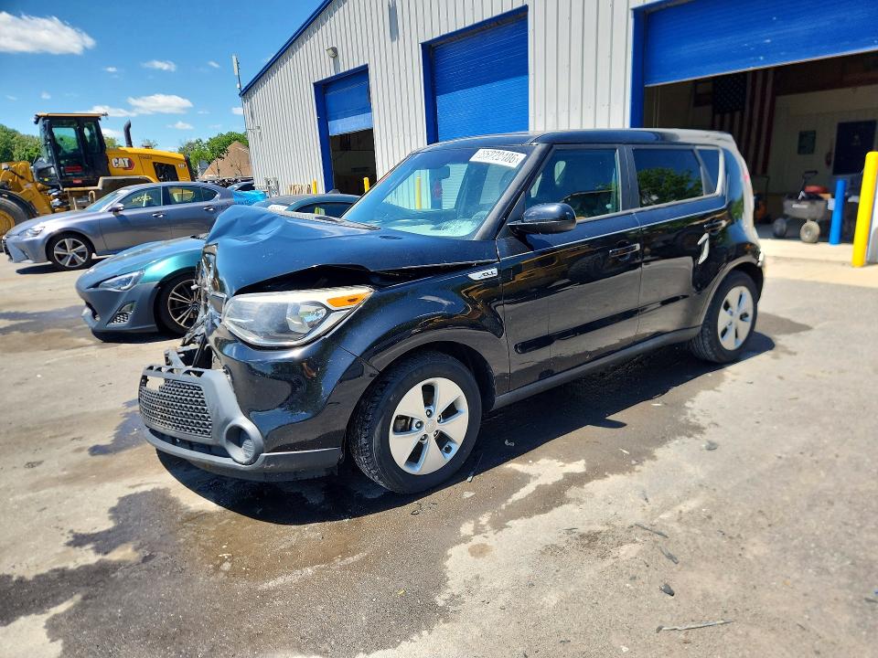 2016 Kia VIN KNDJN2A23G7303387 COPART salvage auction — FRONT END, Nj - Cert Of Title-Salvage, sold $150 on 2026-07-30 (photo 1)