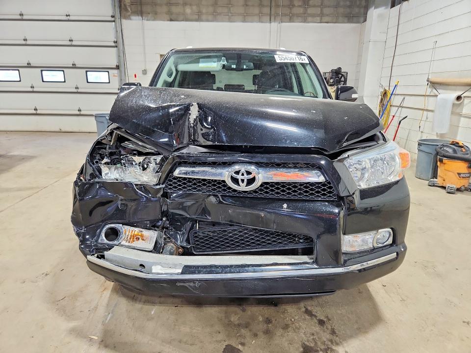 2010 Toyota 4runner VIN JTEBU5JR1A5032771 COPART salvage auction — FRONT END, Mn - Cert Of Title-Salvage, sold $9,400 on 2026-07-02 (photo 5)