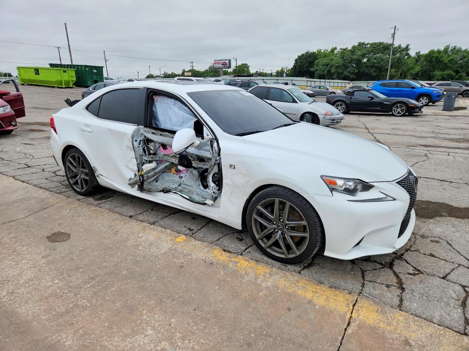 2016 Lexus Is VIN JTHBE1D23G5024073 COPART salvage auction — SIDE, OK - CERT OF TITLE-SALVAGE, sold $10,800 on 2026-07-30 (photo 4)
