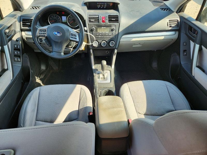2014 Subaru Forester VIN JF2SJAEC8EH464940 COPART salvage auction — FRONT END, Ma - Cert Of Title-Reconstrctd Coll, sold $450 on 2026-07-02 (photo 8)