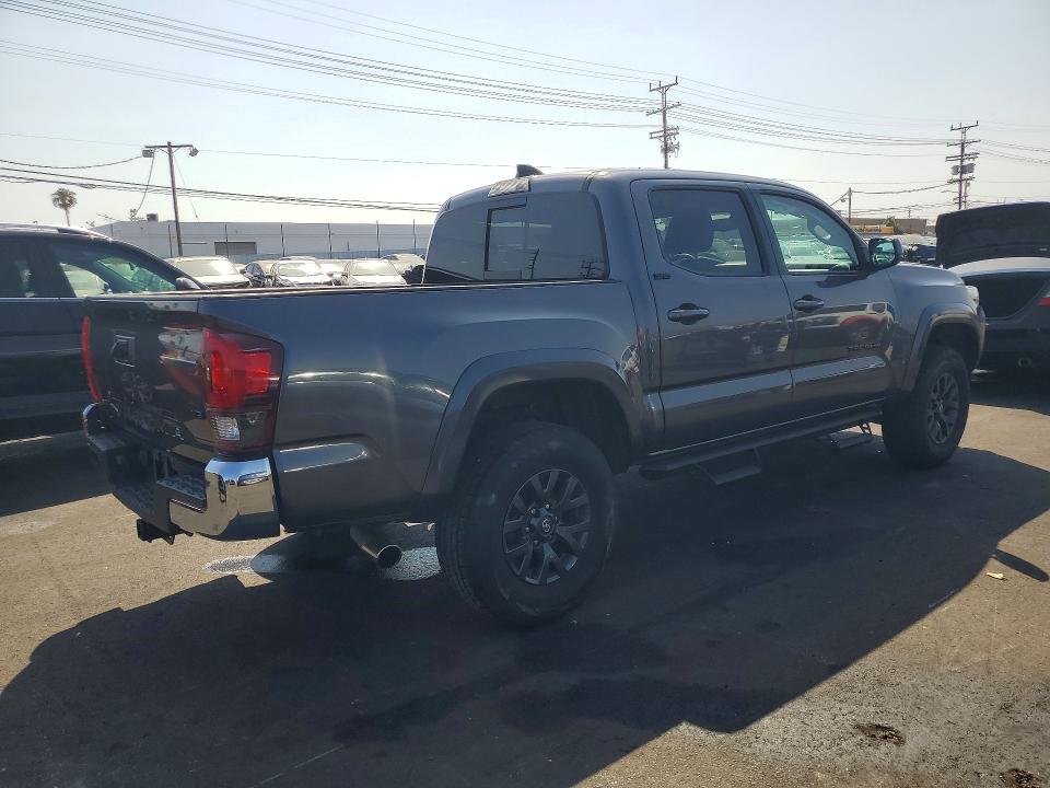 2021 Toyota Tacoma VIN 5TFAZ5CNXMX103695 COPART salvage auction — FRONT END, Ca - Salvage Certificate, sold $11,000 on 2026-07-08 (photo 3)