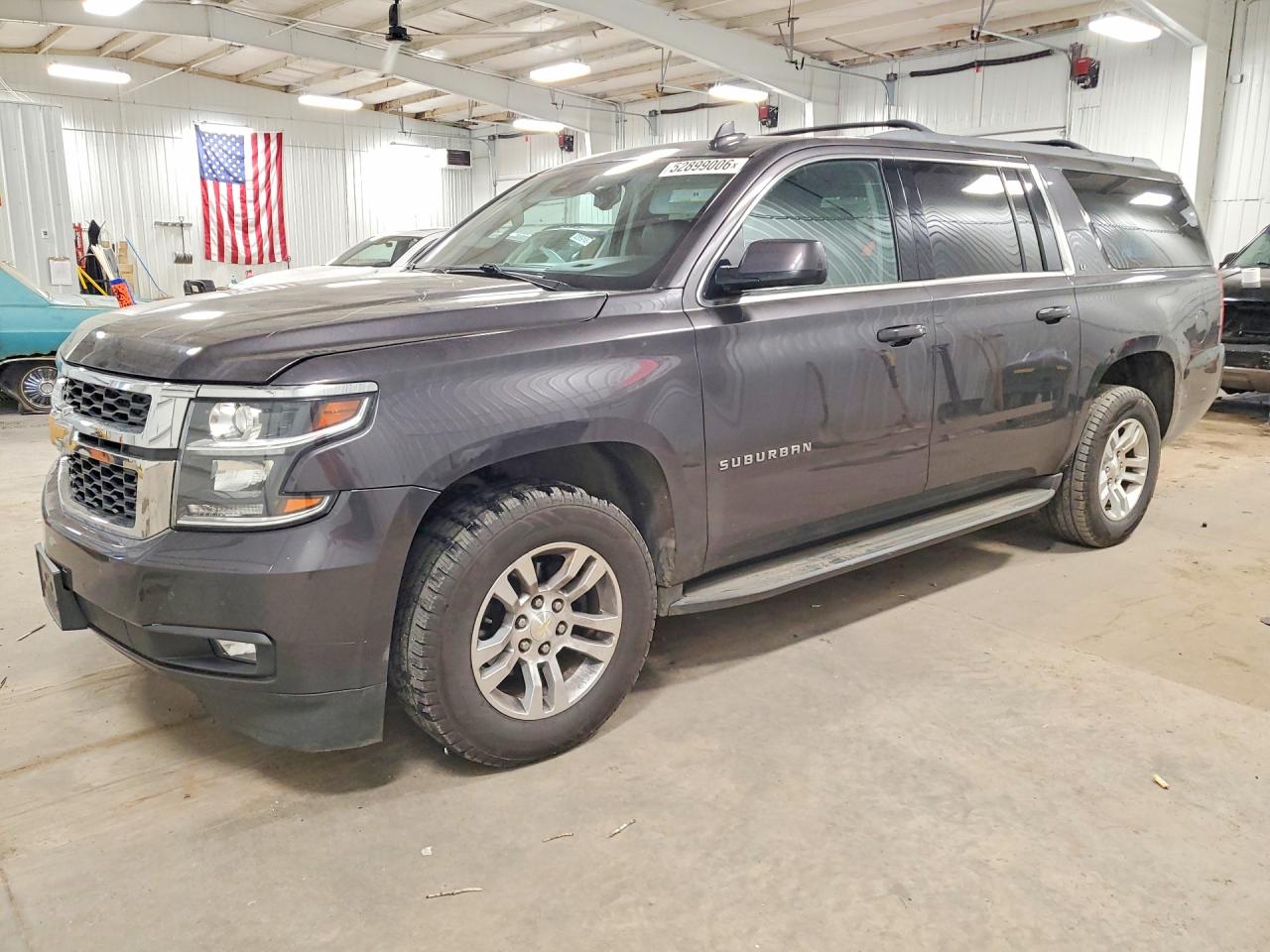 2016 Chevrolet Suburban VIN 1GNSKHKC0GR469613 COPART salvage auction — Front End, MN - CERT OF TITLE-SALVAGE, sold $6,200 on 2026-07-07 (photo 1)
