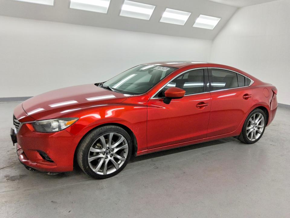 2015 Mazda 6 VIN JM1GJ1W5XF1195208 COPART salvage auction — REAR END, Ca - Certificate Of Title, sold $2,900 on 2026-07-07 (photo 1)
