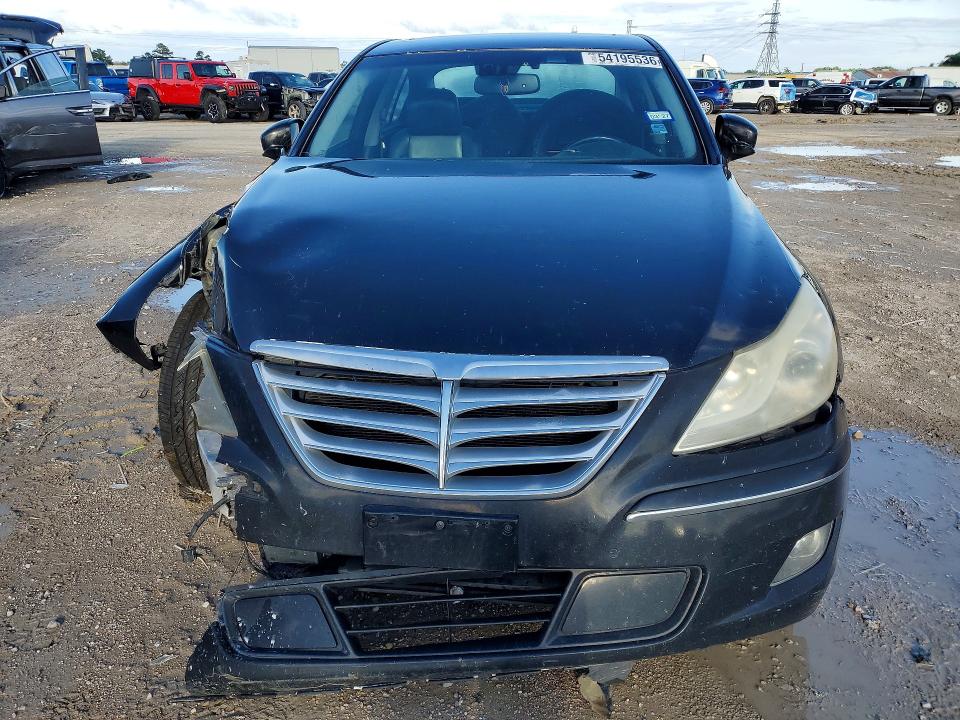 2012 Hyundai VIN KMHGC4DH1CU155517 COPART salvage auction — FRONT END, Tx - Salvage Vehicle Title, sold $675 on 2026-07-28 (photo 5)