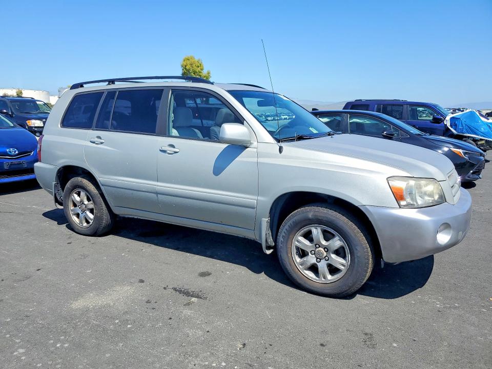 2007 Toyota Highlander VIN JTEEP21A270206687 COPART salvage auction — MINOR DENT/SCRATCHES, MD - CERTIFICATE OF TITLE, sold $575 on 2026-07-27 (photo 4)