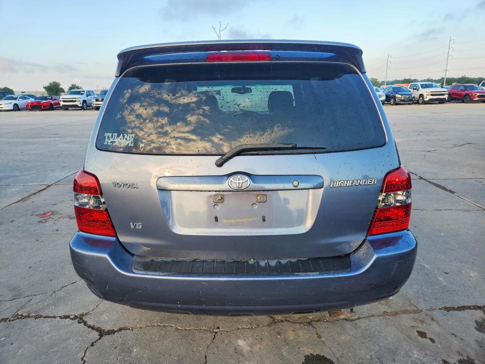 2004 Toyota Highlander VIN JTEDP21A540016745 COPART salvage auction — FRONT END, Id - Salvage Certificate Of Title, sold $450 on 2026-07-29 (photo 6)