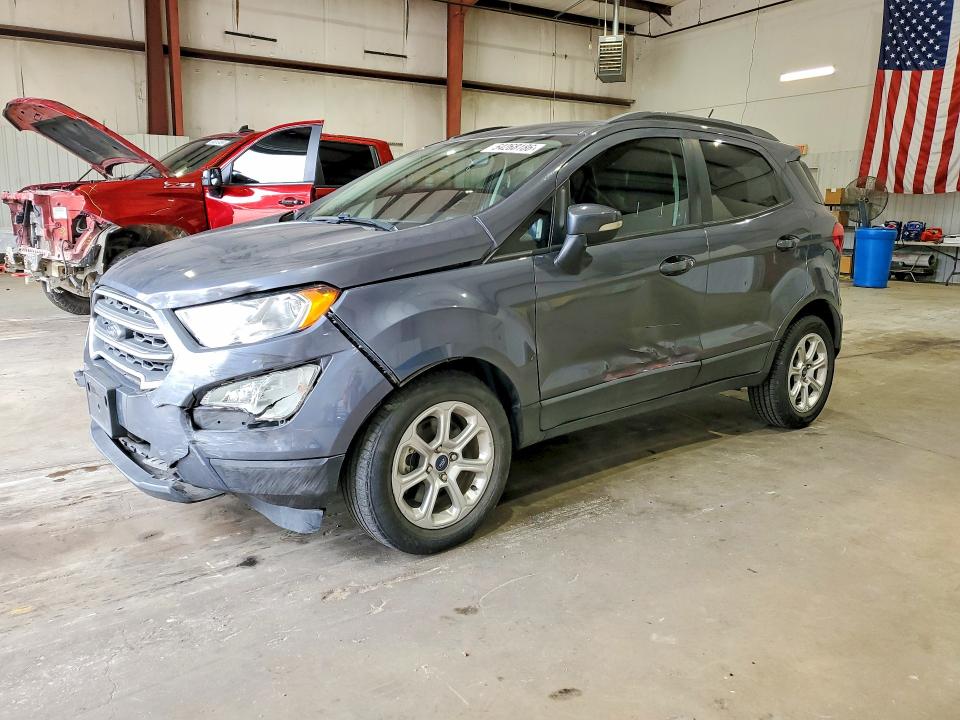 2019 Ford Ecosport VIN MAJ3S2GE4KC307165 COPART salvage auction — FRONT END, Tx - Salvage Vehicle Title, sold $150 on 2026-07-27 (photo 1)