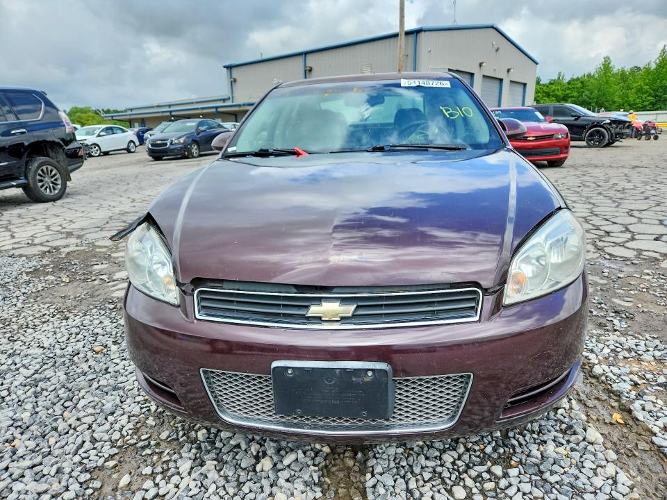 2012 Chevrolet Impala VIN 2G1WG5E37C1321587 COPART salvage auction — FRONT END, Tn - Salvage Certificate, sold $400 on 2026-07-09 (photo 5)