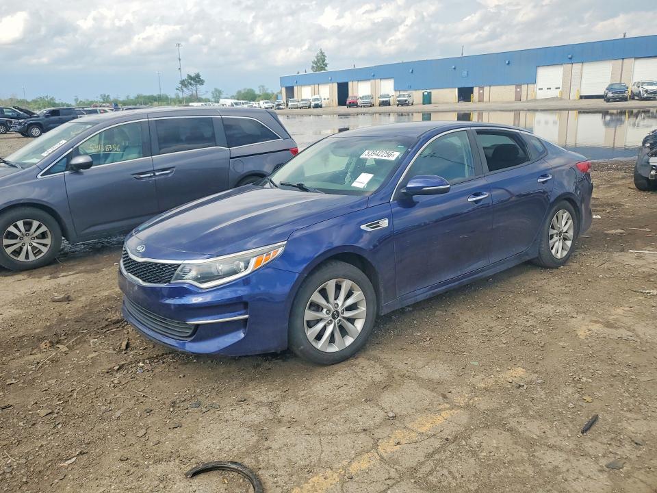 2017 Kia Optima VIN 5XXGT4L39HG127553 COPART salvage auction — SIDE, Mi - Cert Of Title-Salvage Vehicle, sold $675 on 2026-07-28 (photo 1)