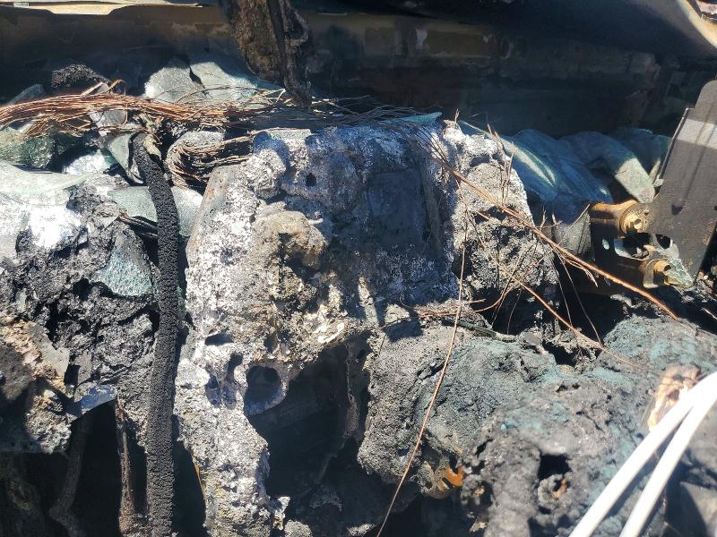 2023 Lexus Gx 460 VIN JTJAM7BX0P5373514 COPART salvage auction — BURN, Tx - Nonrepairable Title, sold $4,300 on 2026-07-28 (photo 9)